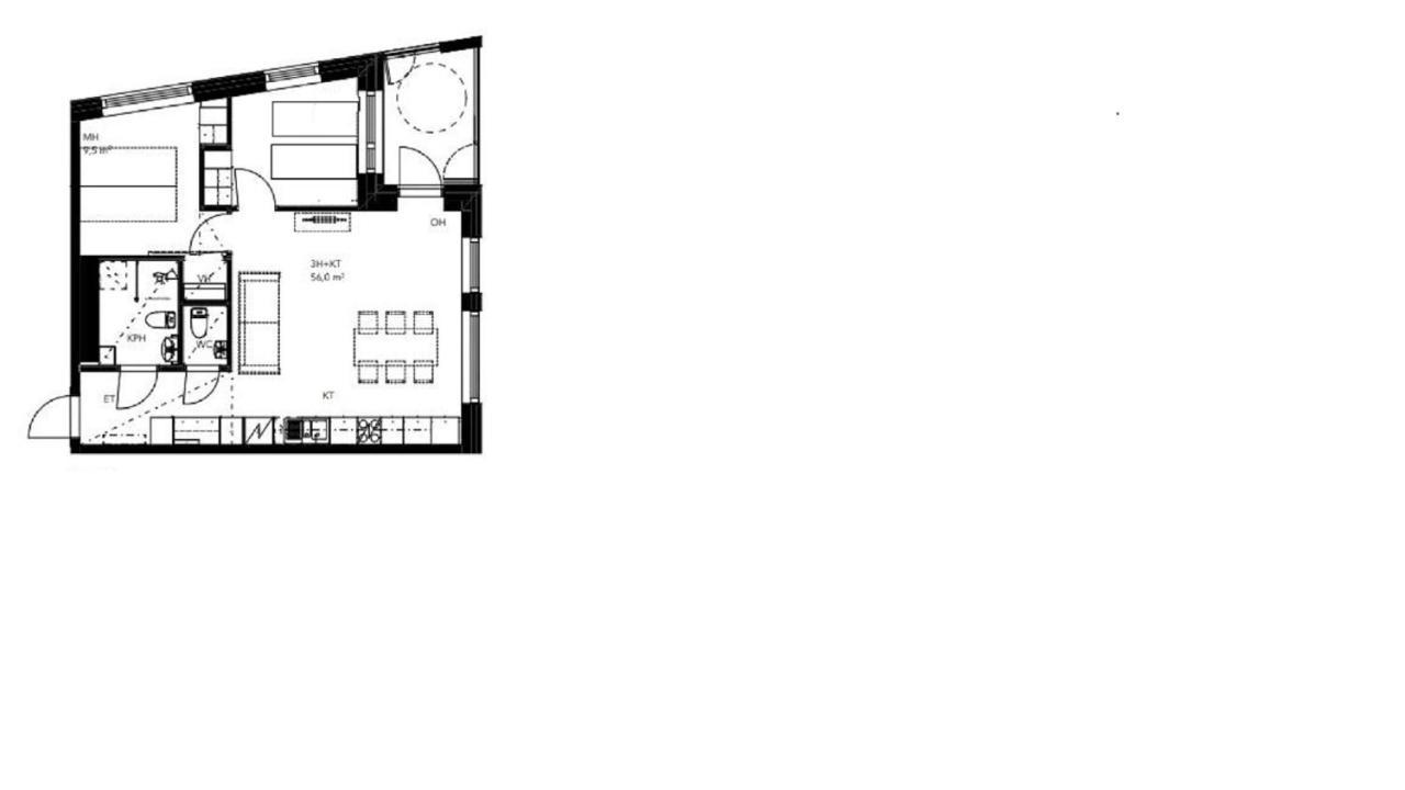 Apartment, Sleepwell, Kirstinpuisto 투르쿠 외부 사진